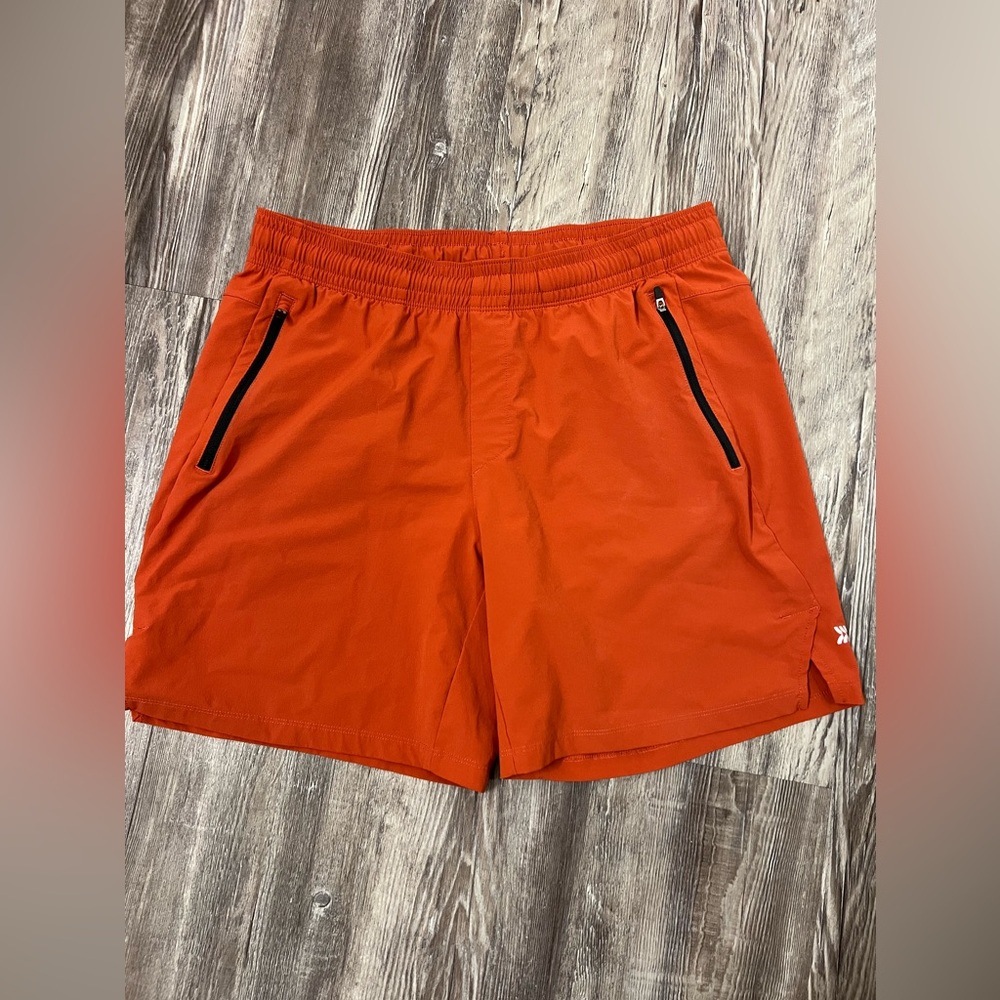 All in Motion Men's Shorts - Size Medium - Rust Orange